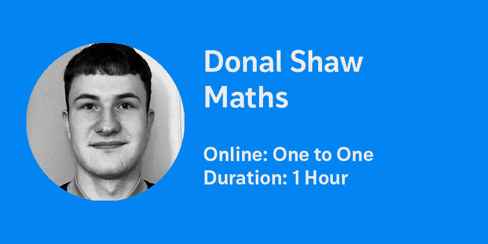 Donal Shaw Maths