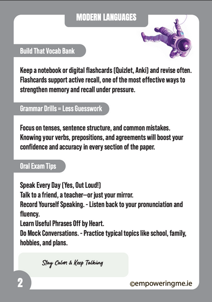 The Leaving Cert Student Toolkit