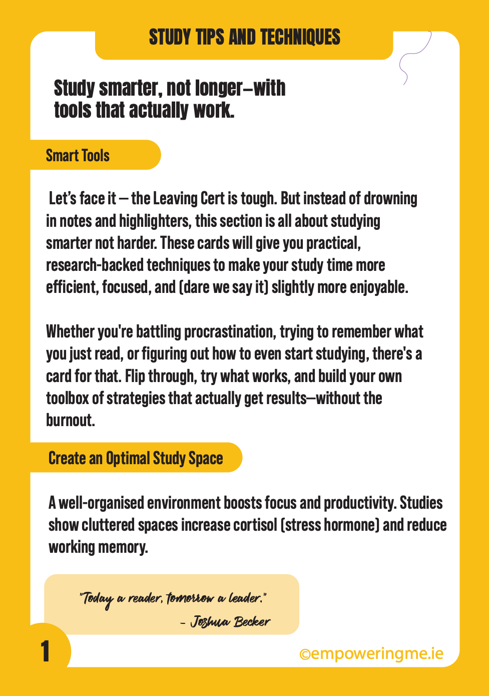 The Leaving Cert Student Toolkit