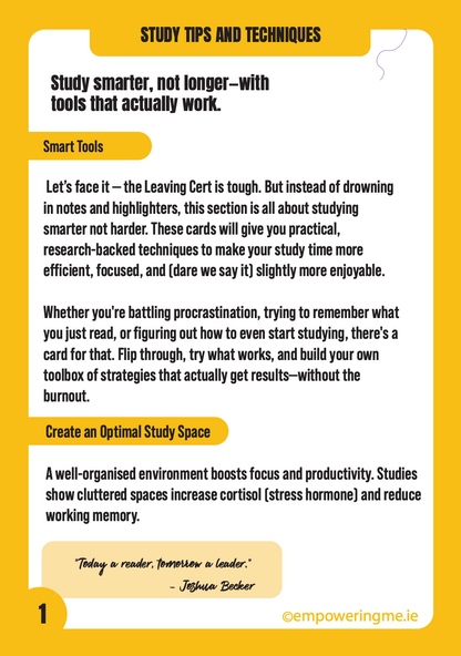 The Leaving Cert Student Toolkit