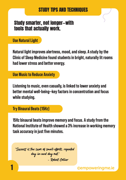 The Leaving Cert Student Toolkit